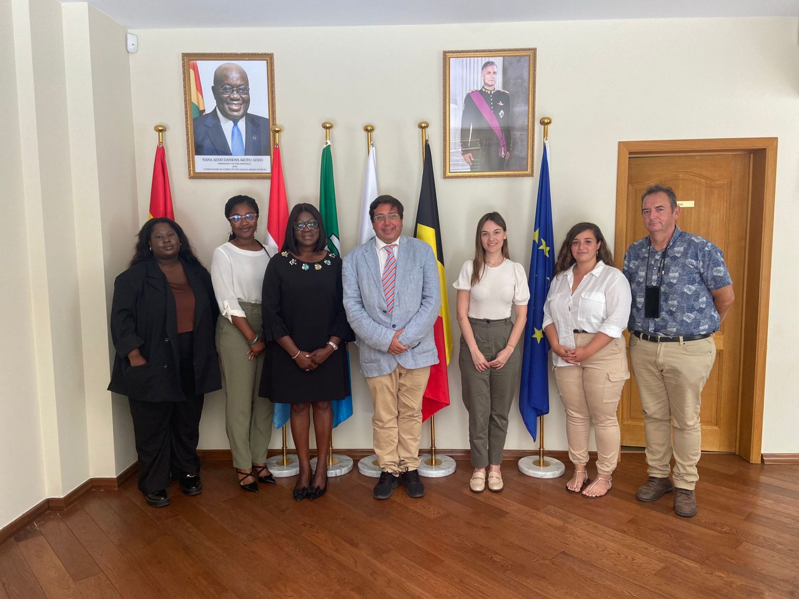 La Fundación Finnova y la embajada de Ghana en Bélgica renuevan su compromiso de colaboración en materia de emprendimiento, innovación y fondos europeos