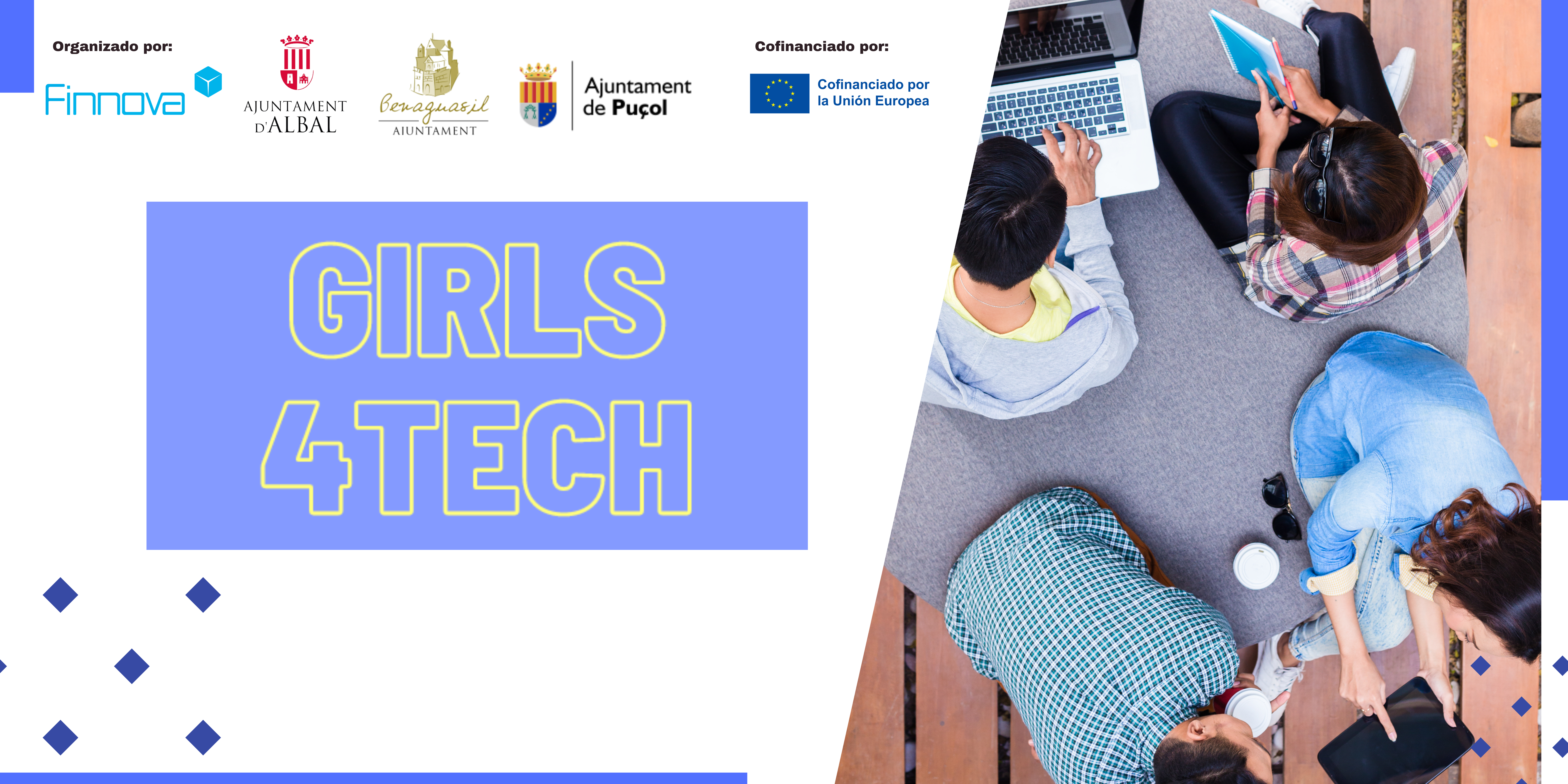 Empoderando a la Juventud a través de la tecnología: Finnova impulsa la creatividad en Albal, Benaguasil y Puçol a través del proyecto Girls4Tech