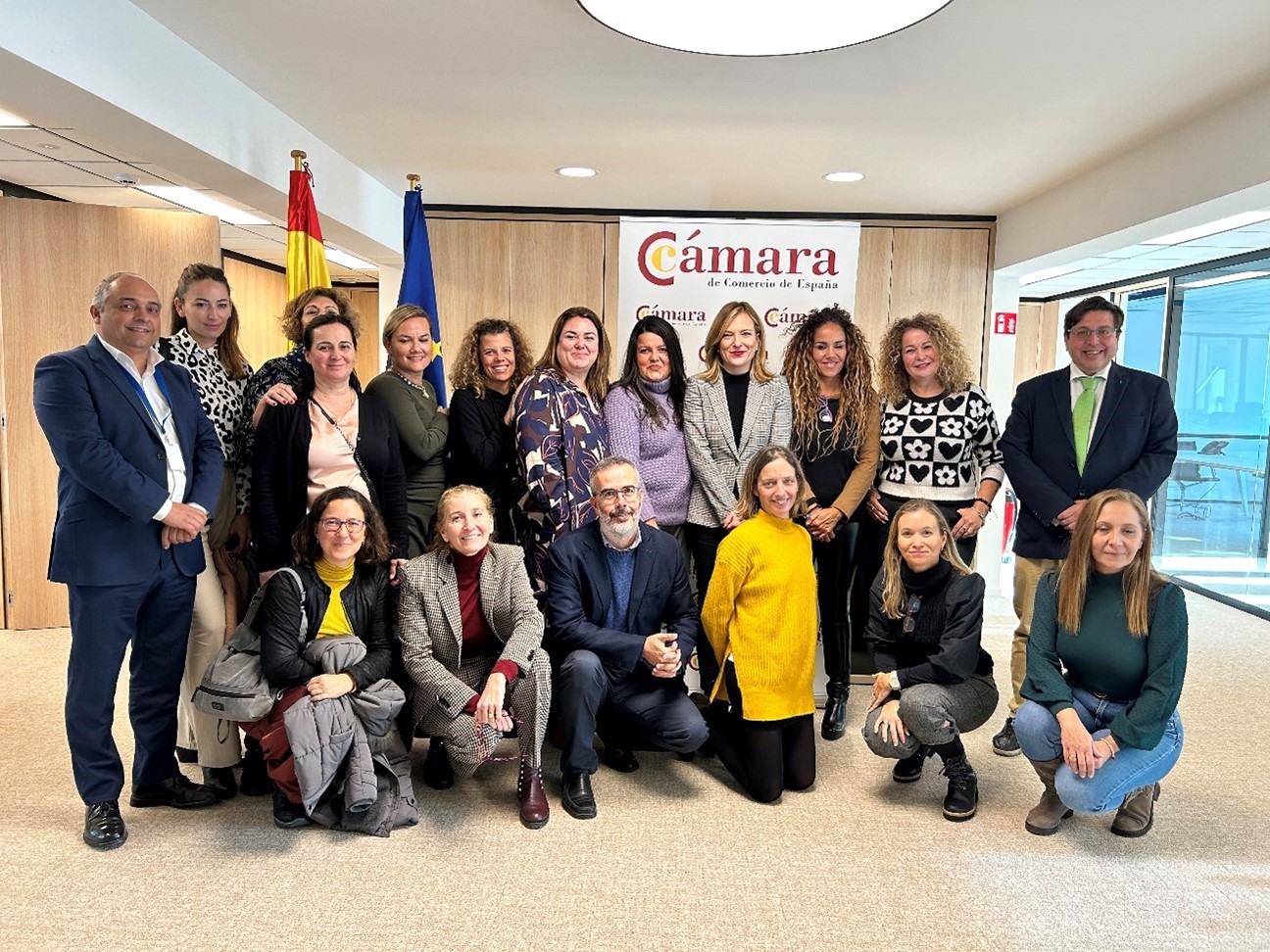 PROEXCA AND THE DELEGATION TO THE EU OF THE CHAMBER OF COMMERCE OF SPAIN RECEIVE 11 BUSINESSWOMEN AND MANAGERS FROM FUERTEVENTURA