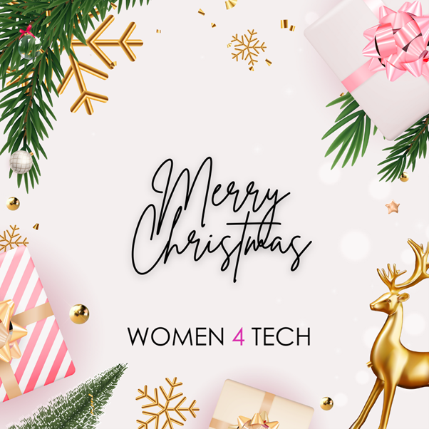 WomenForTech wishes you a Merry Christmas and a Happy New Year!